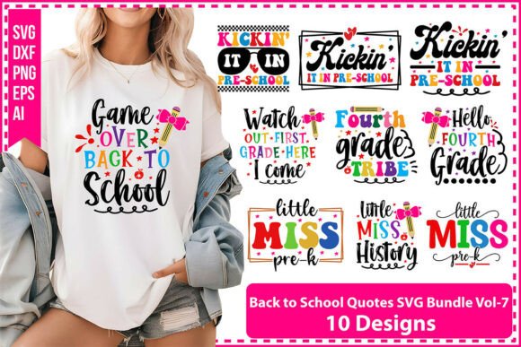 Back to School Quotes SVG Bundle Vol-7: What You Need Before You Cut
