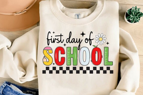 First Day of School - Back to School SVG: A Versatile Design for Creative Projects
