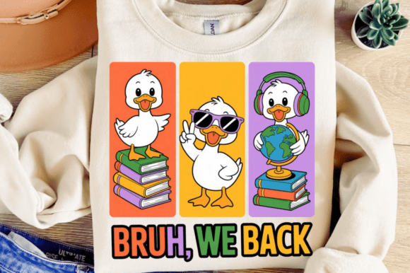 Funny Back to School Goose Png, Teacher: A Creative Design for Educators and Enthusiasts