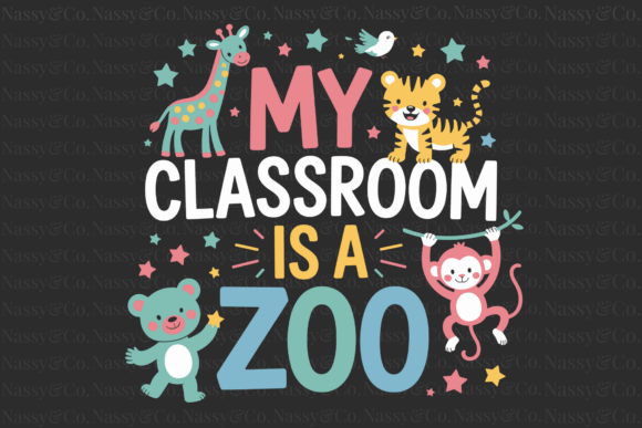 My Classroom Is A Zoo PNG