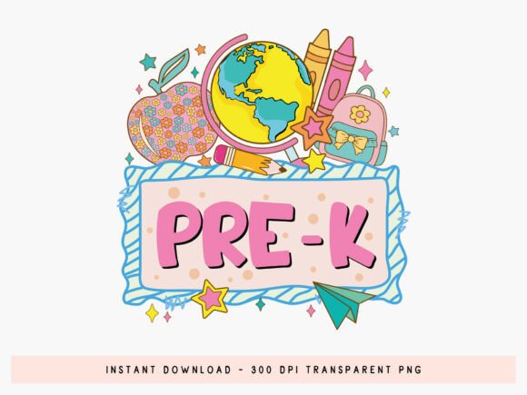 Pre-K, Preppy Back to School Sublimation