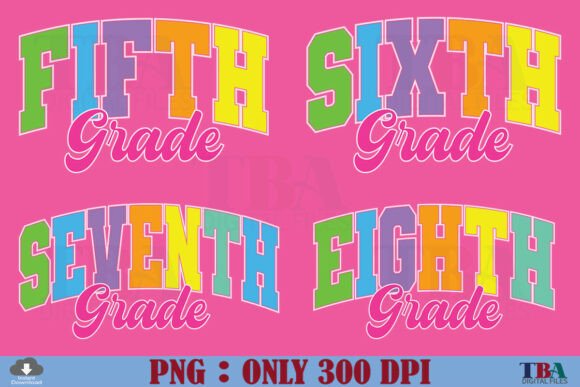 Preppy Back to School Coquette Grade PN