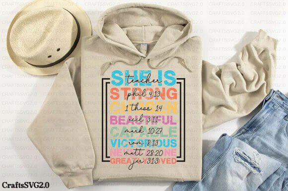 She Is Teacher SVG for Creative Projects