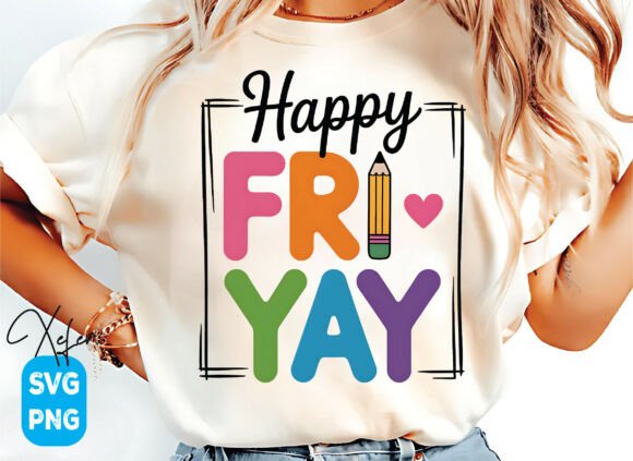 Teacher Back to School Happy Friyay PNG